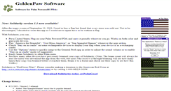 Desktop Screenshot of goldenpaw.com